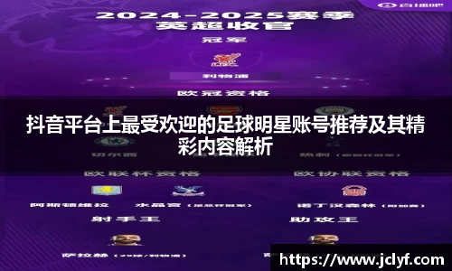 抖音平台上最受欢迎的足球明星账号推荐及其精彩内容解析